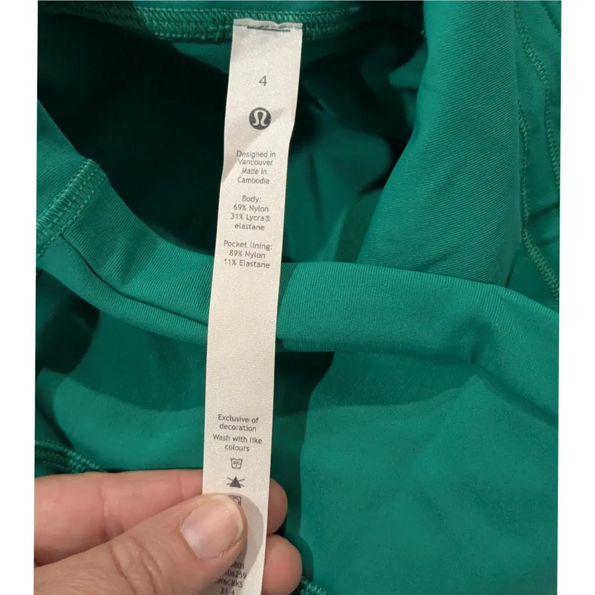 Lululemon clothing - Green 4