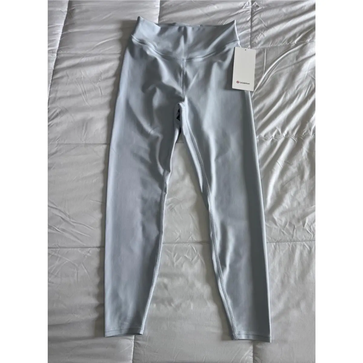 Lululemon Wunder Under Size 8 Senseknit HR Tight 25 Starch Blue Compression
