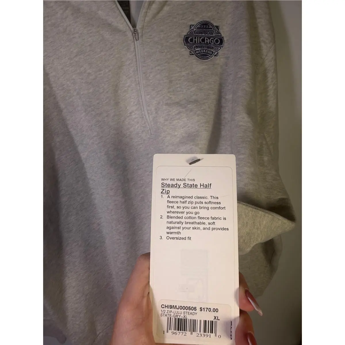Lululemon clothing - Gray 3