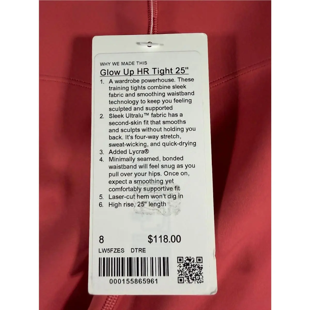 Lululemon clothing - NA - Orange 2