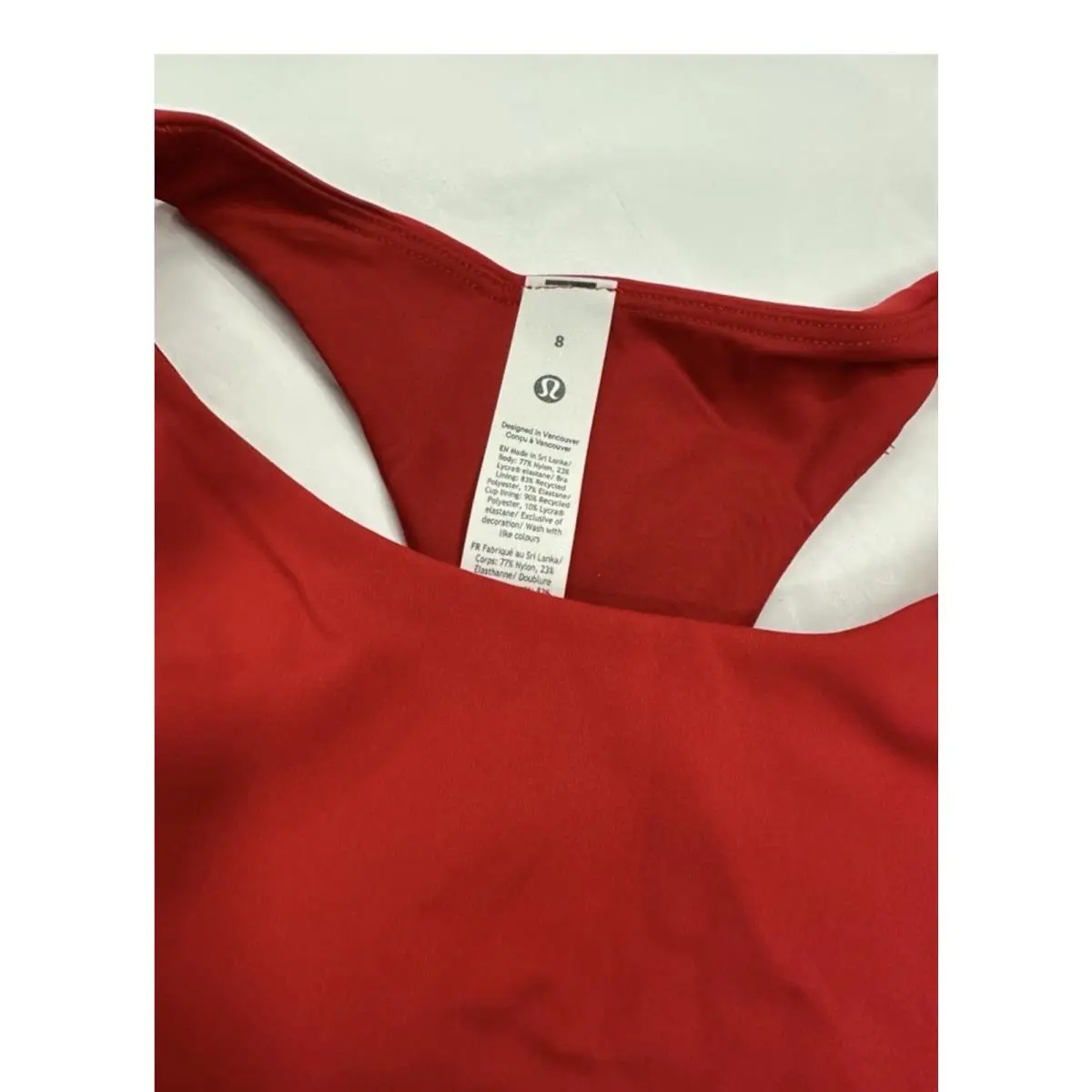Lululemon clothing - ED2026 - ED2026 - OXFORD RED 1