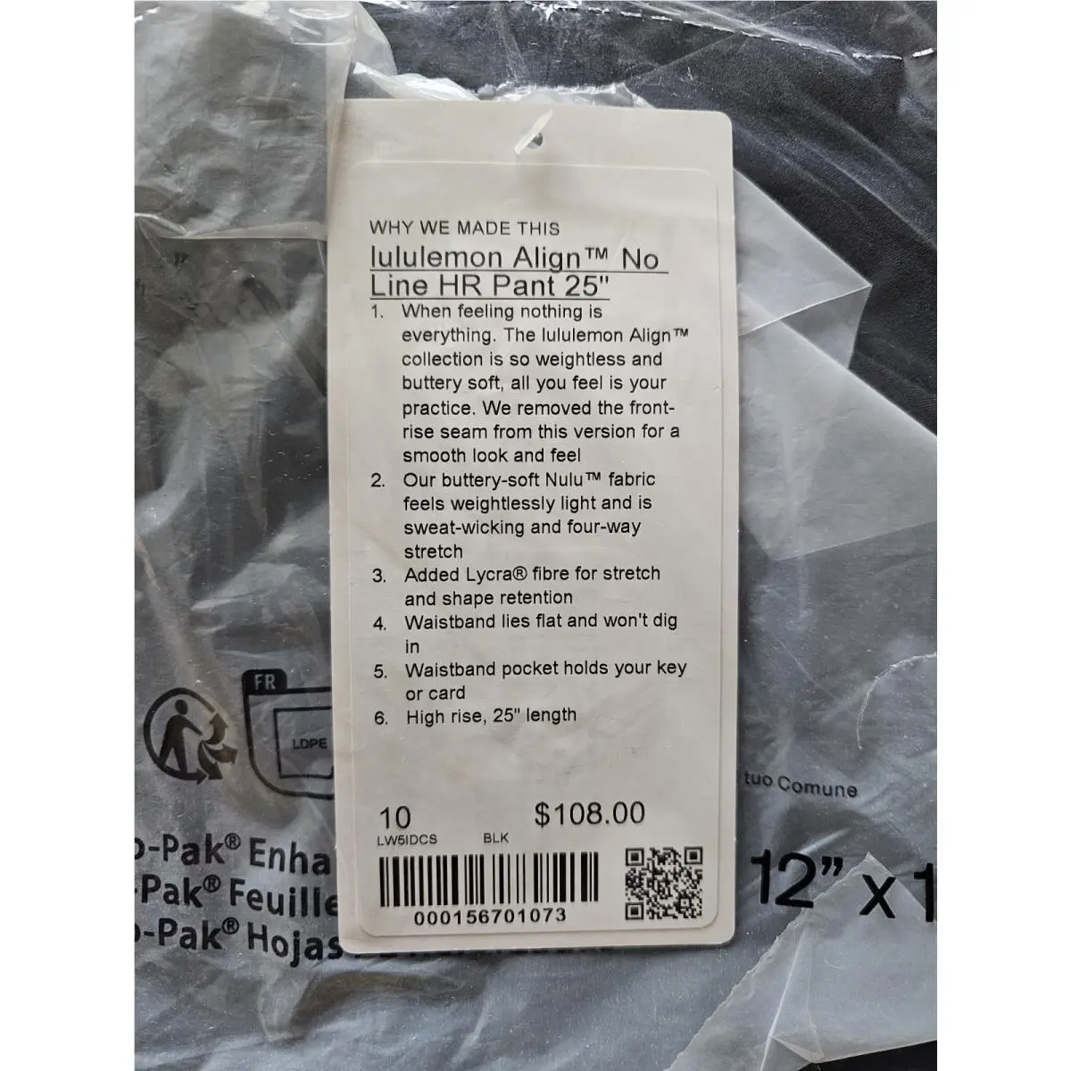 Lululemon clothing - Black 9