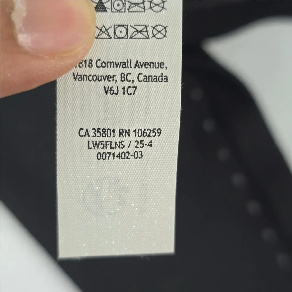Lululemon clothing - Black 7