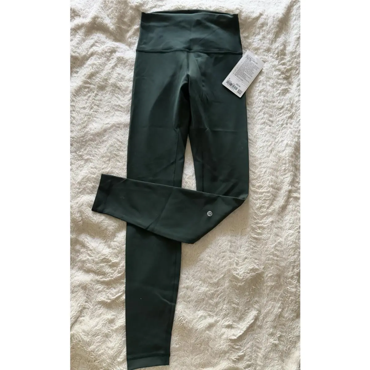 Lululemon Wunder Train HR Tight 28” Rainforest Green Size 4 Full Length