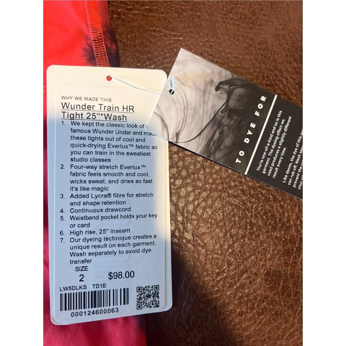 Lululemon clothing - Red 4