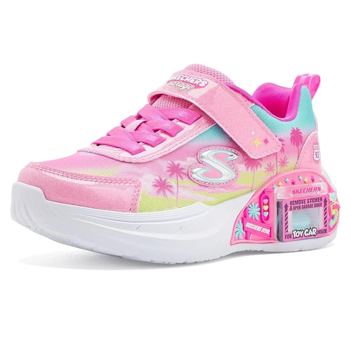 Girl`s Shoes Skechers Kids Garage 304351L Little Kid/big Kid