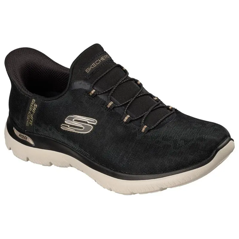 Skechers shoes - BLACK/GOLD 0