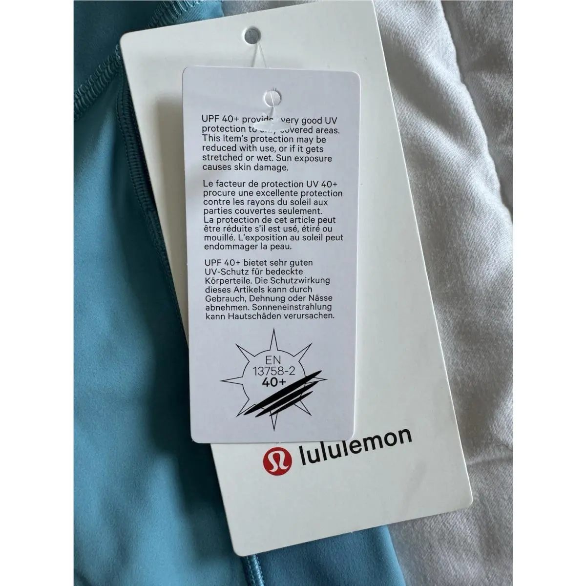 Lululemon clothing - Blue 1