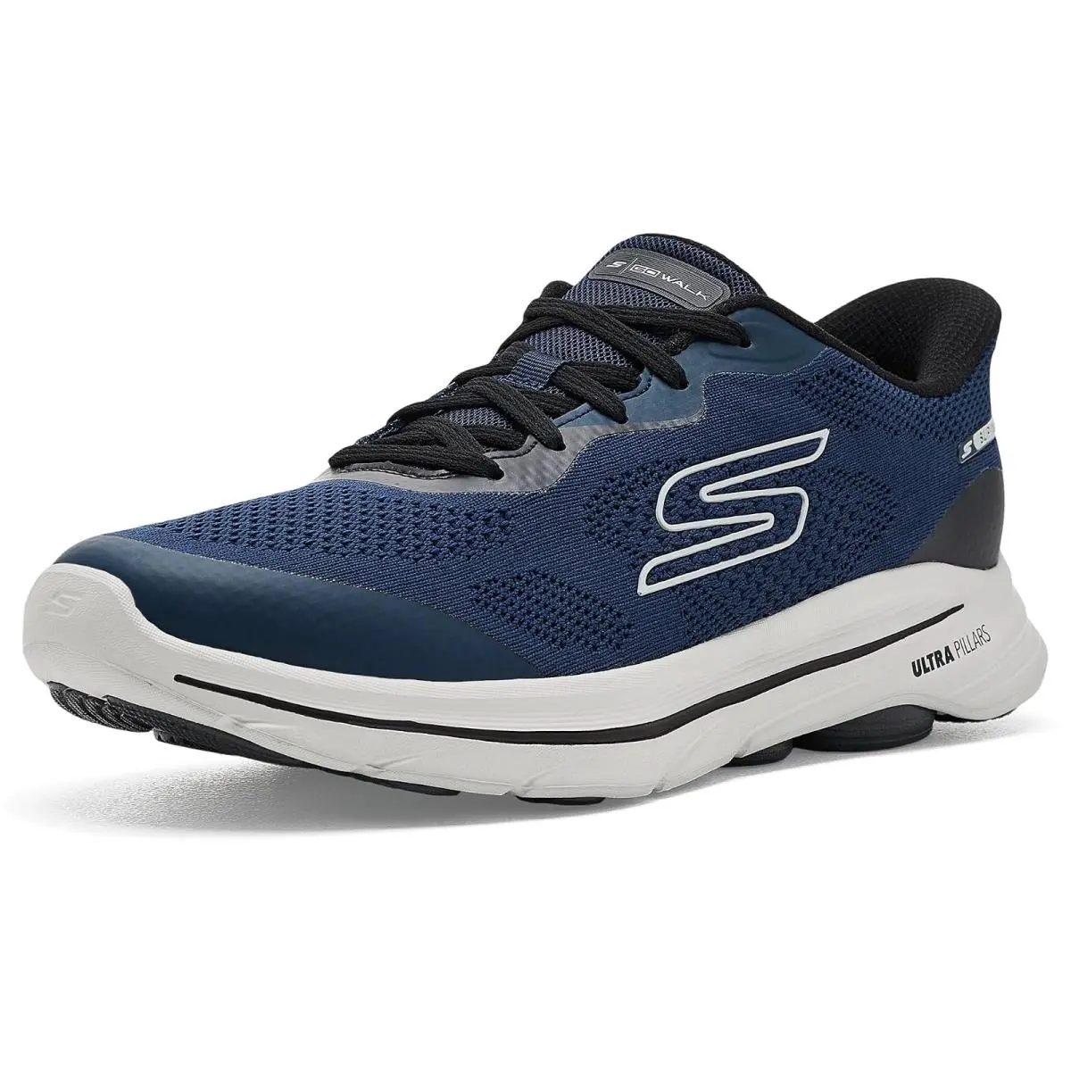 Man`s Shoes Skechers Performance Go Walk 8 Hands Free Slip-ins