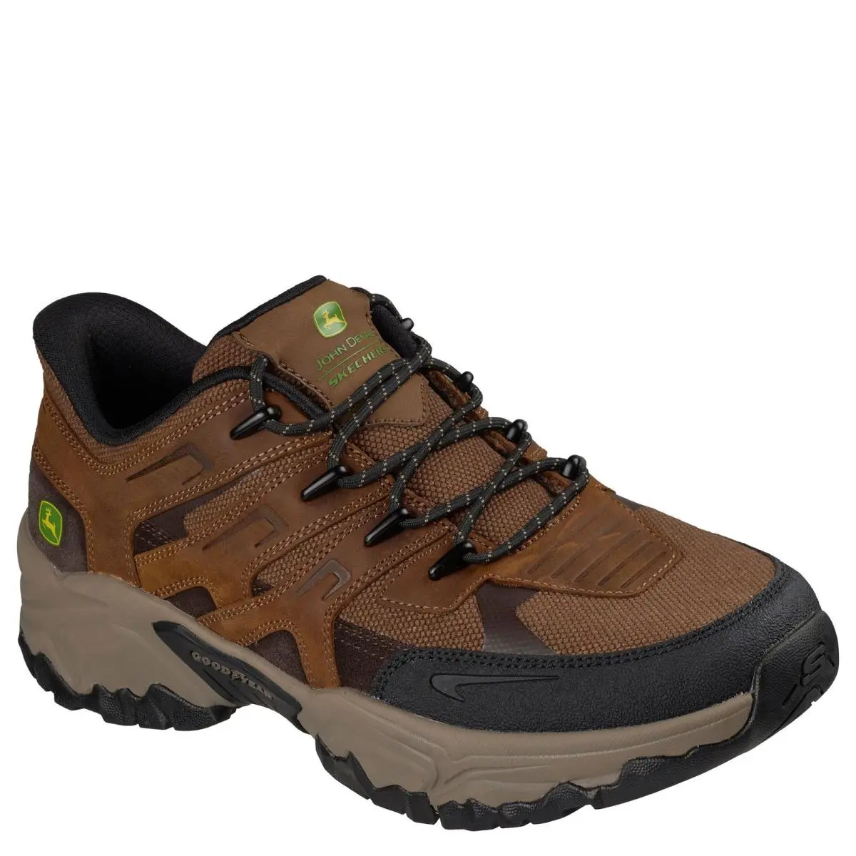 John Deere Built by  Terraform Men`s Oxford Brown by Skechers
