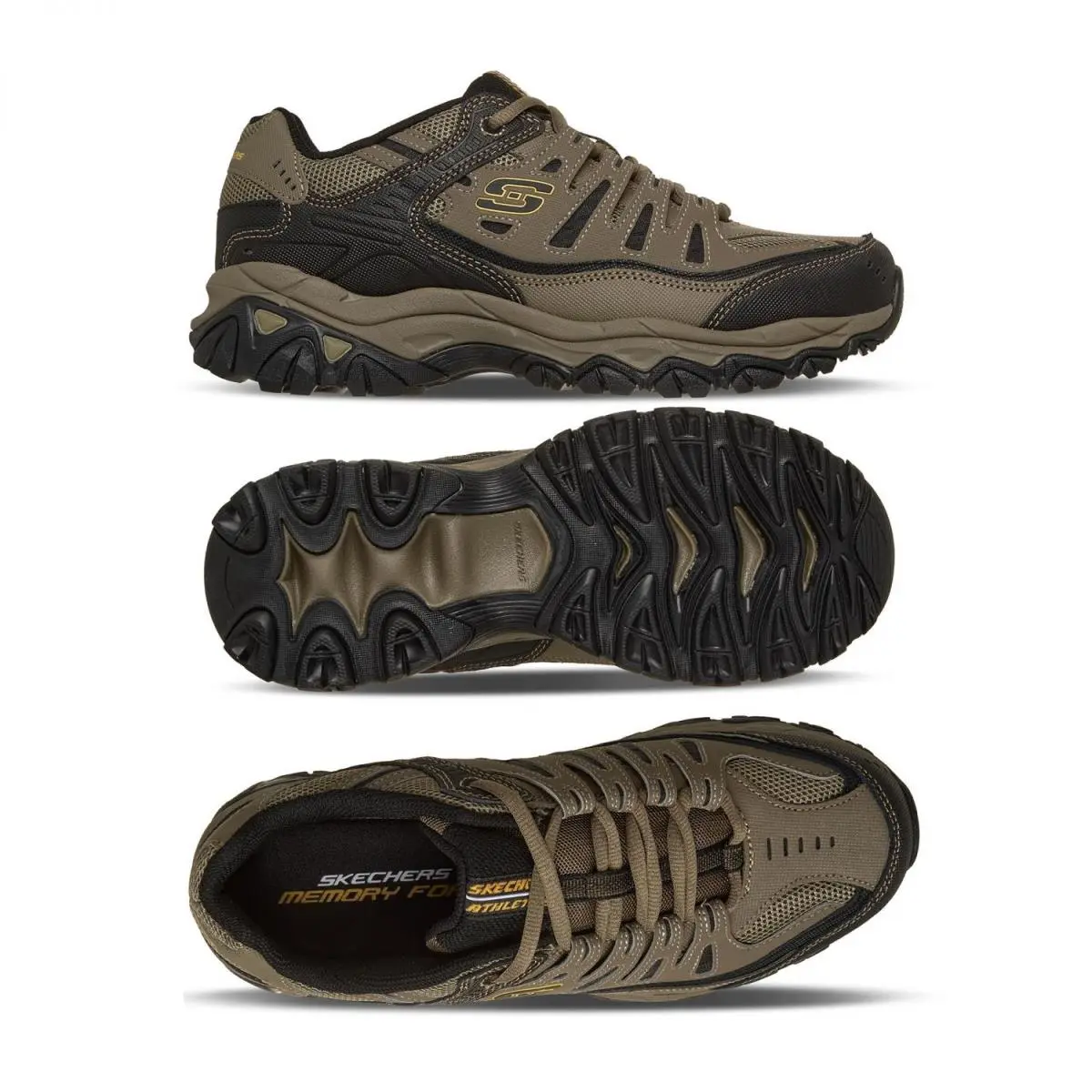 Skechers shoes - PEBBLE/BLACK 15