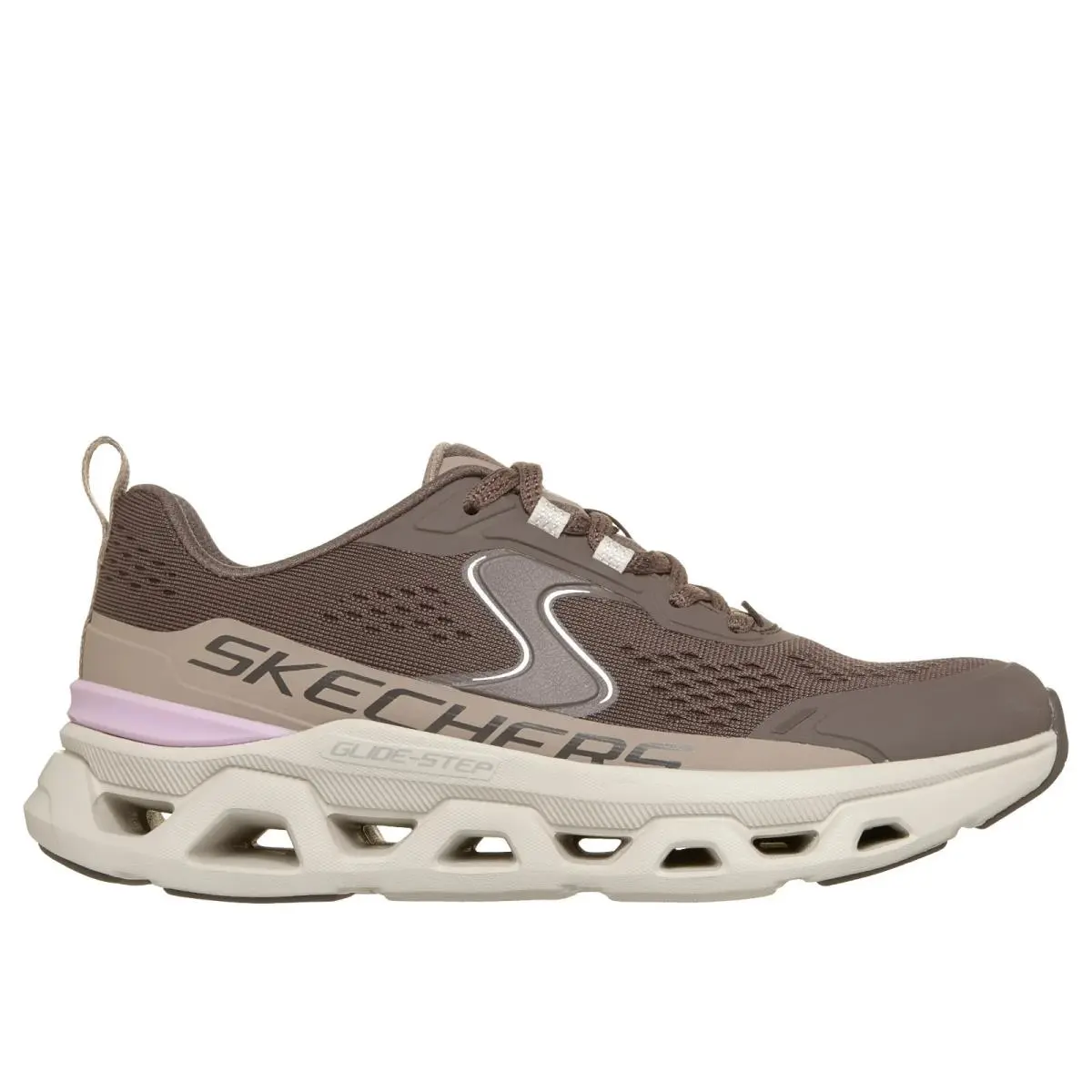Skechers Women Shoes Glide Comfort Casual Memory Foam Lace Up Altus Brown 150519