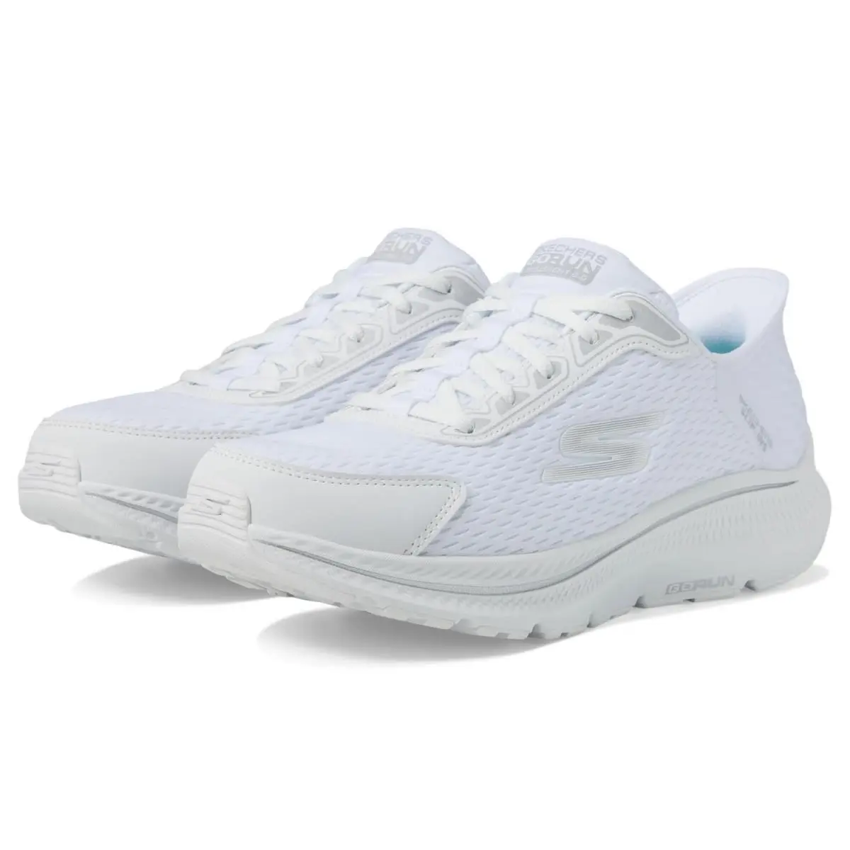 Skechers shoes - WHITE/SILVER 1