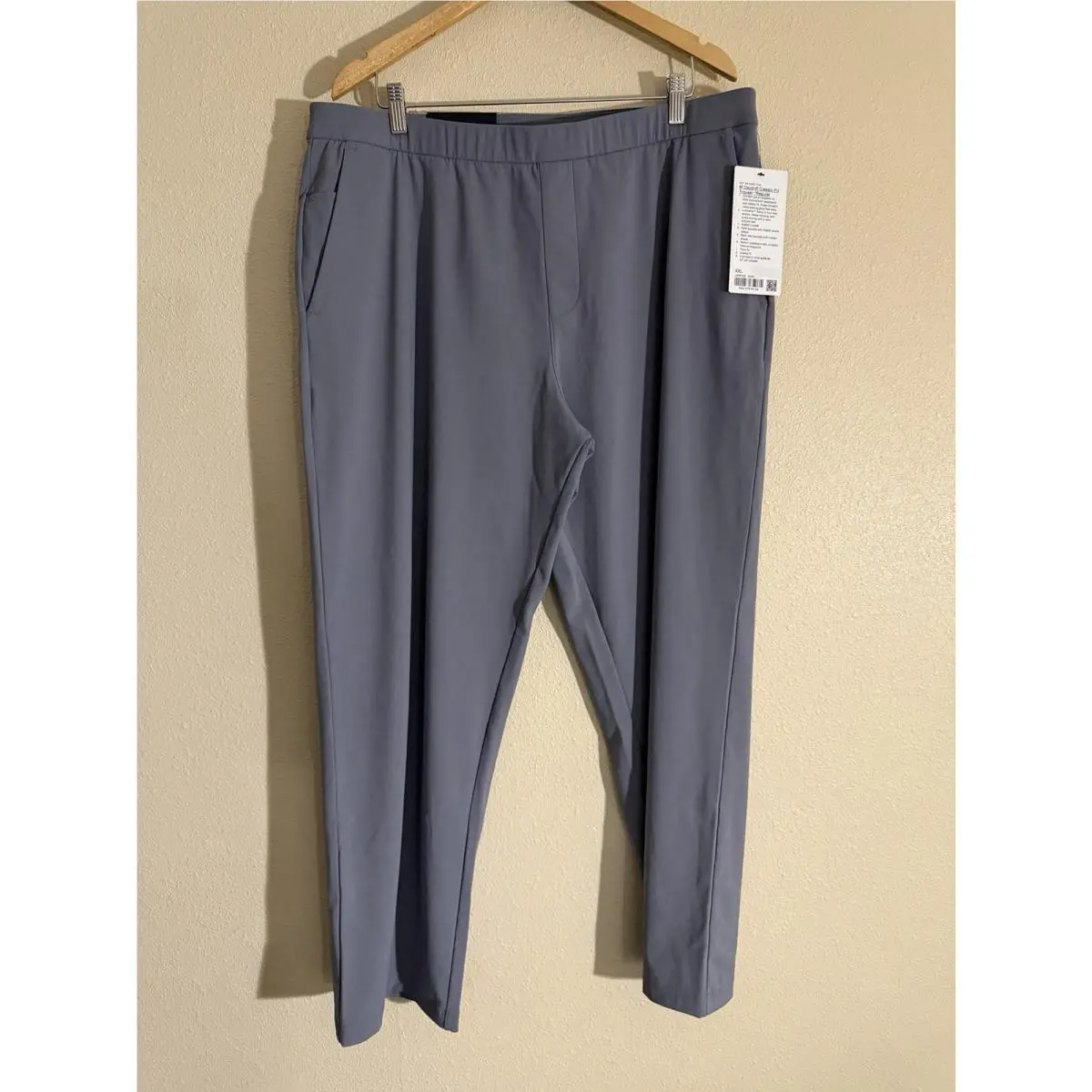 Lululemon Mens Pants Daydrift Classic-fit Trouser Solar Grey Xxl
