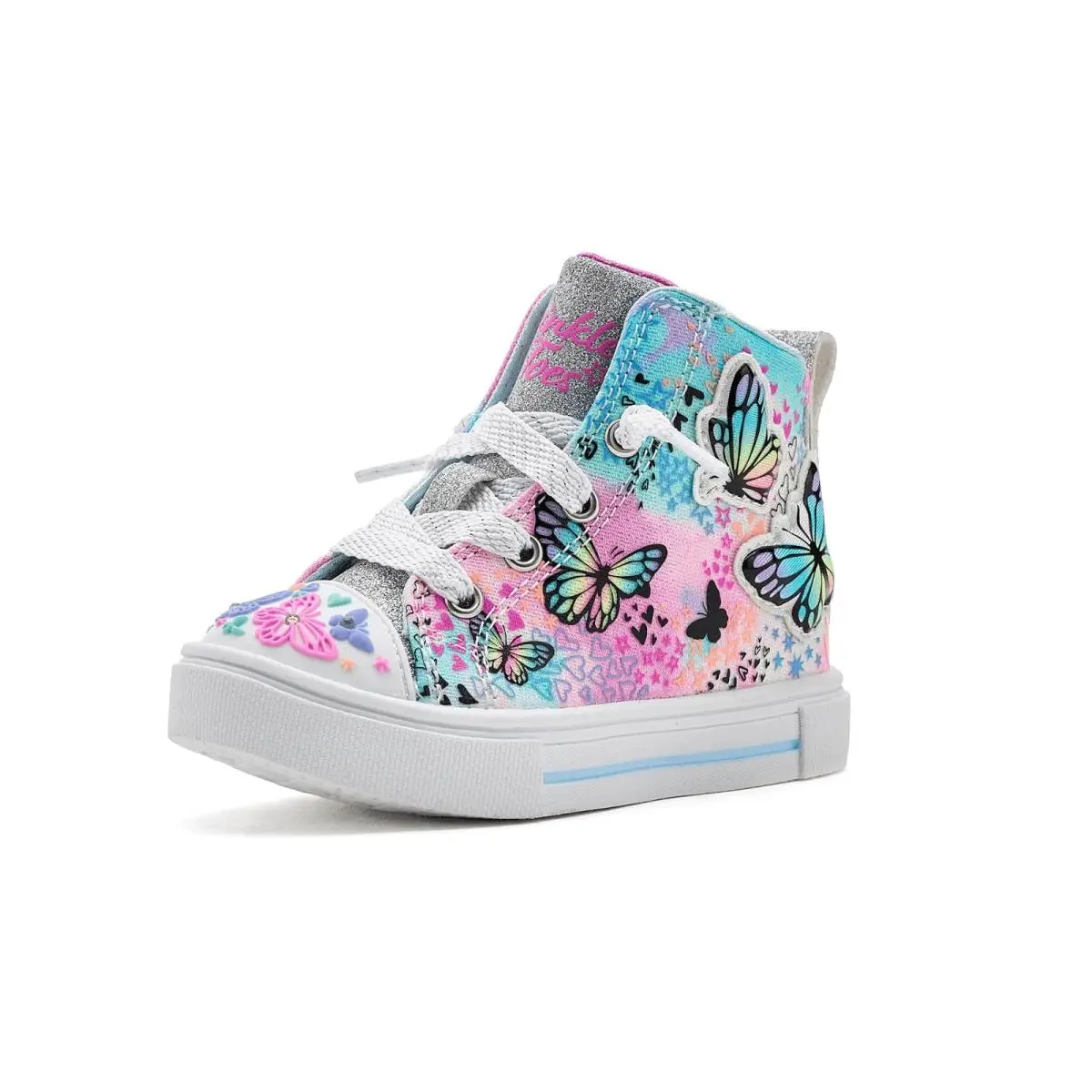 Girl`s Shoes Skechers Kids Twinkle Sparks 314807N Toddler