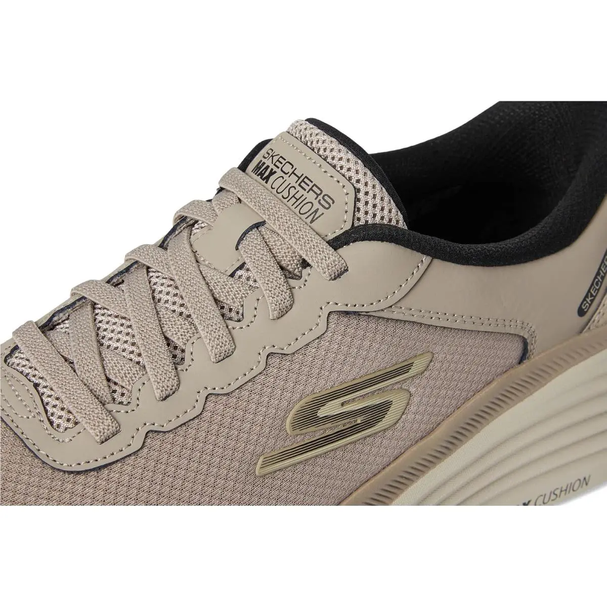 Skechers shoes - Taupe/Black 4