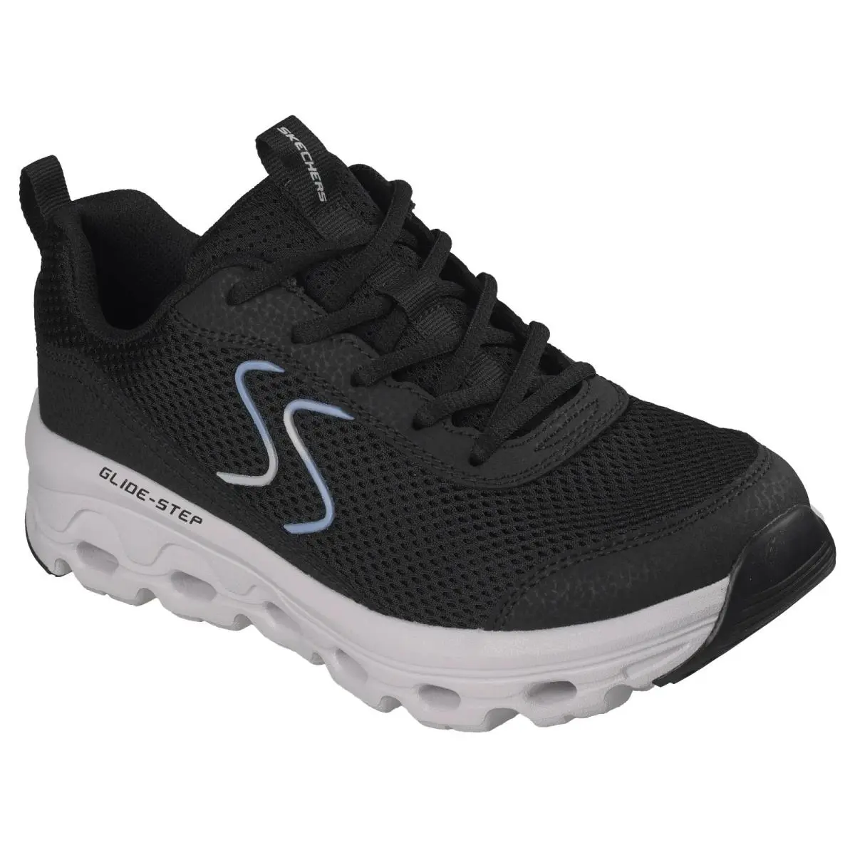 Skechers shoes - Glide-Step Sole - Pollard Mills - 180402 - Black / Blue 1