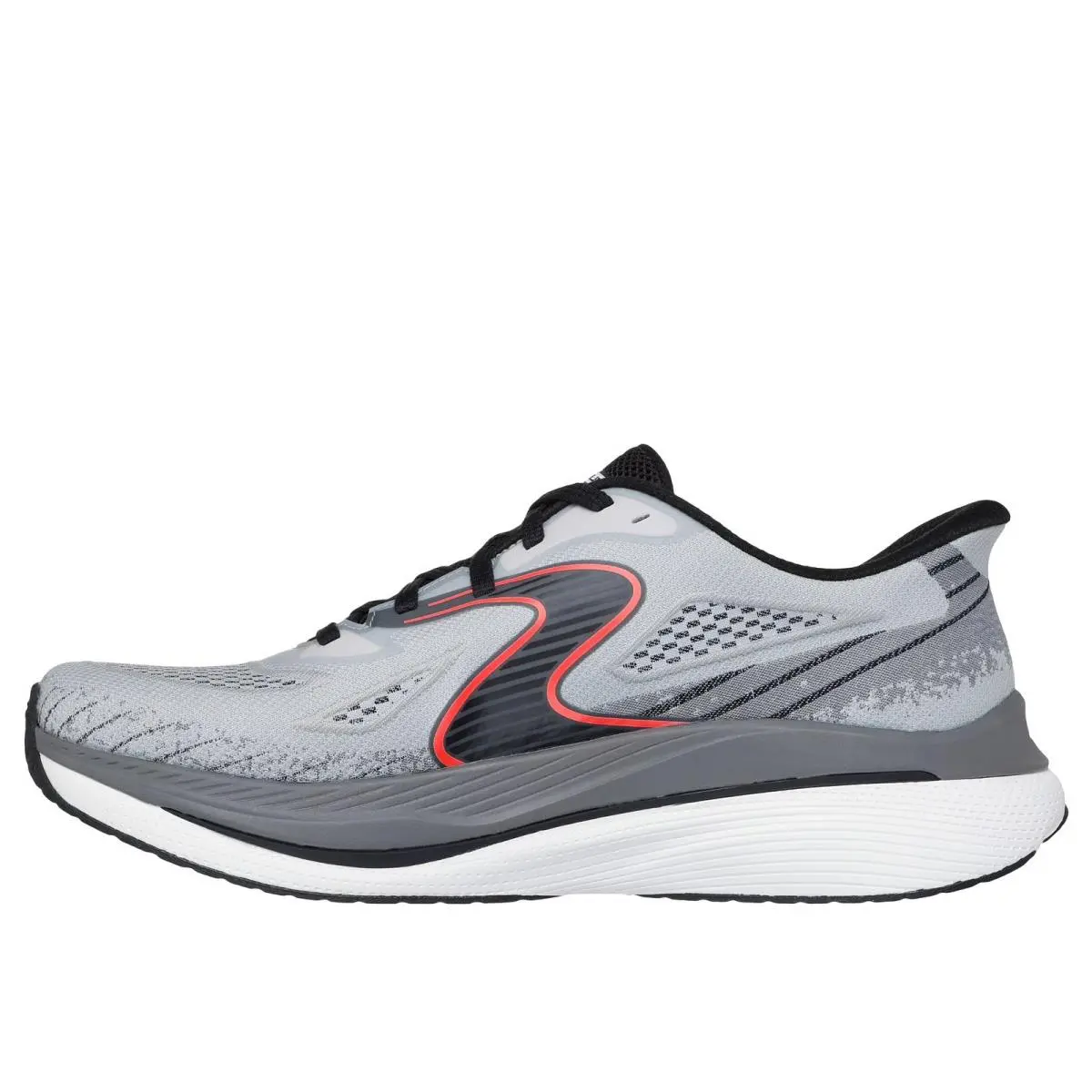 Skechers shoes - Skechers Max Cushioning Propulsion Pulsewave - Gray / Black 5