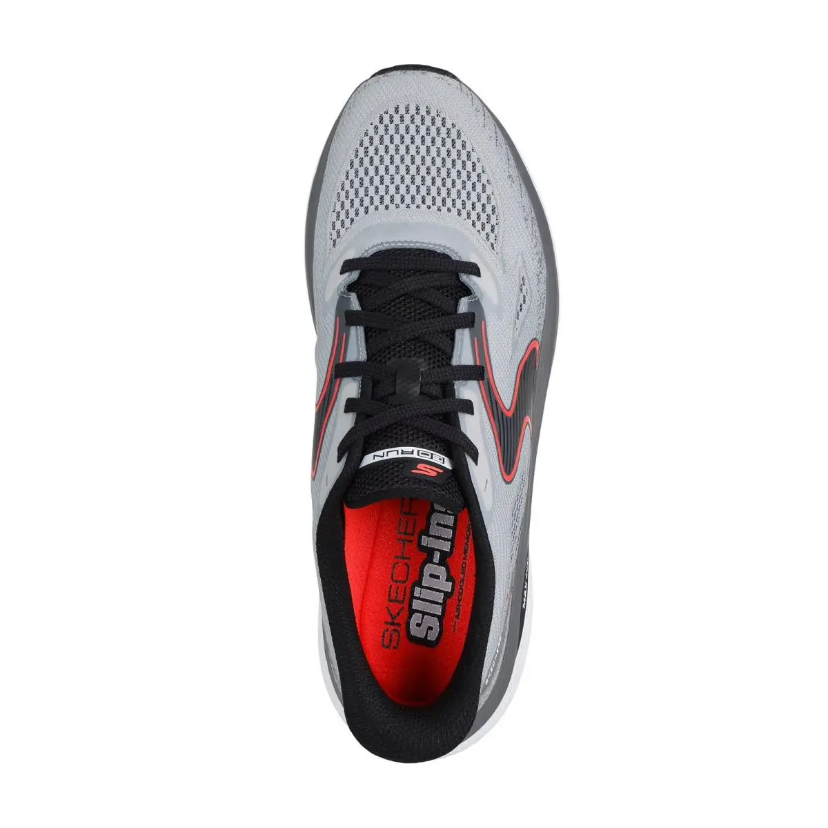 Skechers shoes - Skechers Max Cushioning Propulsion Pulsewave - Gray / Black 6