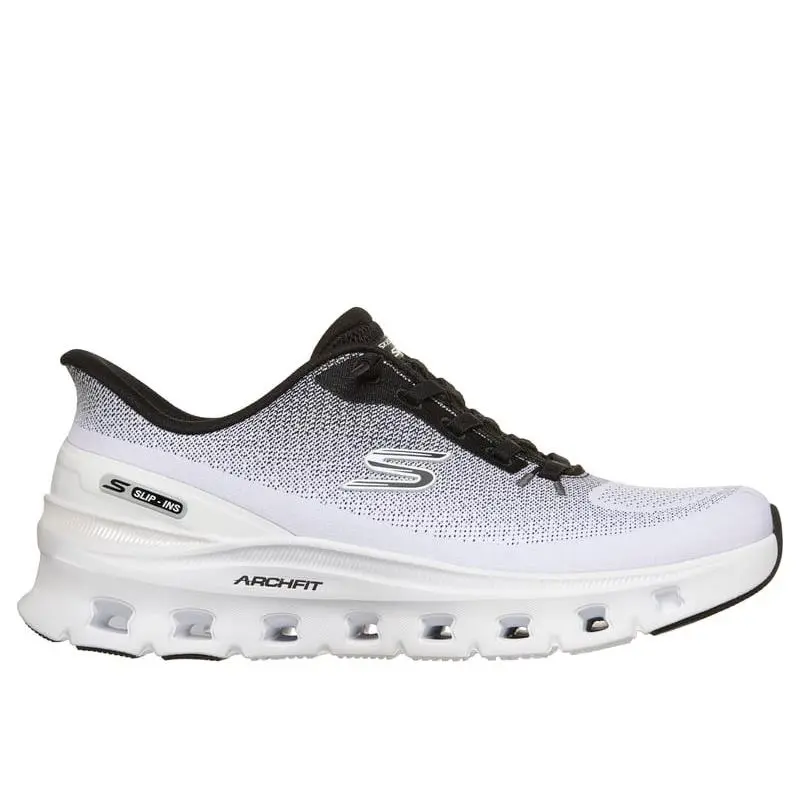 Skechers shoes - WHITE/BLACK 4