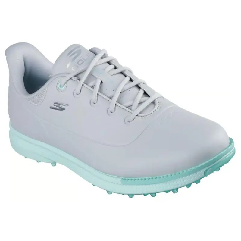 Womens  Waterproof GO Golf Jasmine 2 GF Gray Multi Smooth Shoes Medium by Skechers