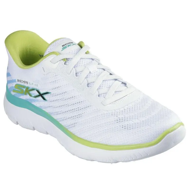 Men`s Skechers Slip-ins Summits Roenn 232967 Color White/multi