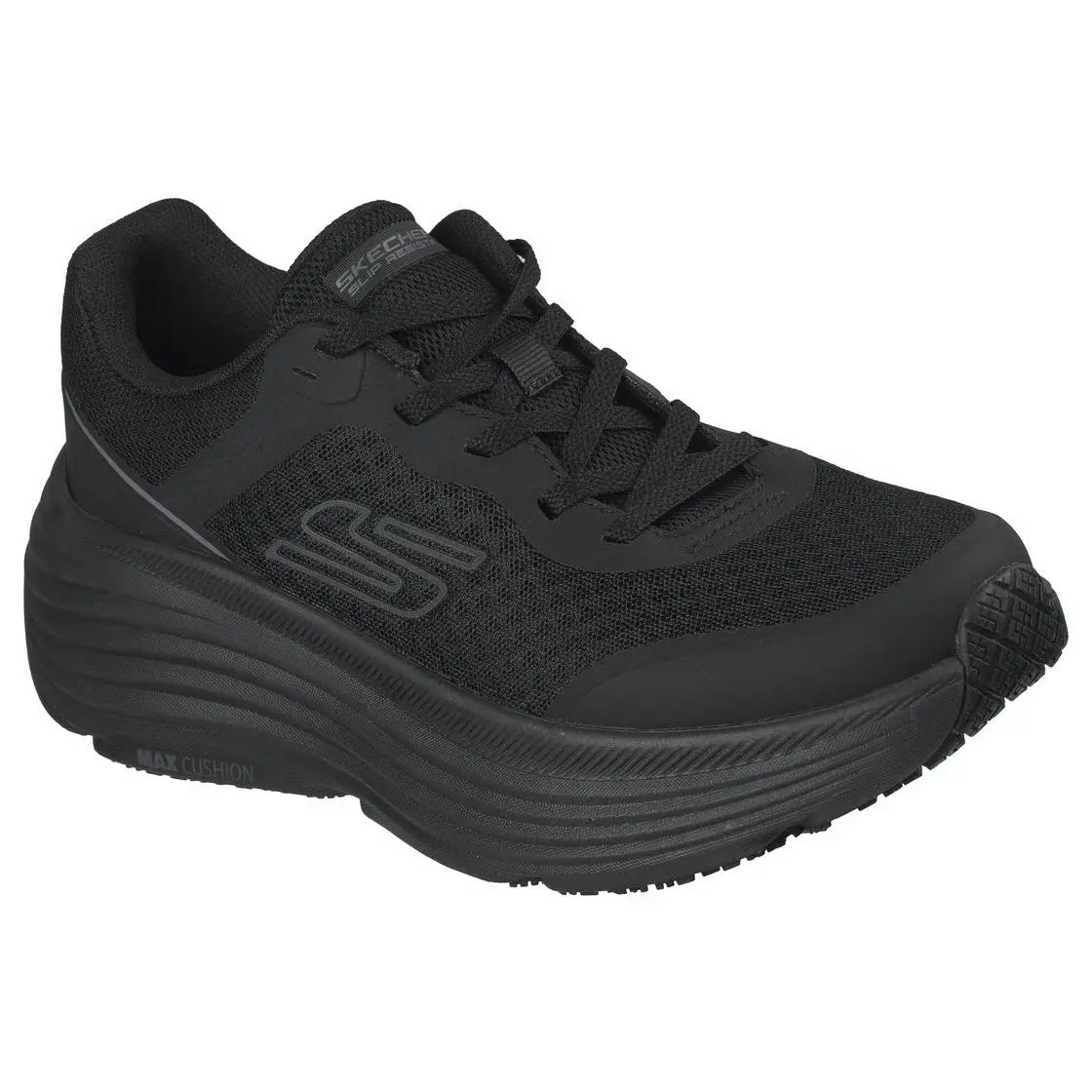 Skechers shoes - Work Slip-Resistant: Max Cushioning Endeavour - 108367 BLK - Black 5