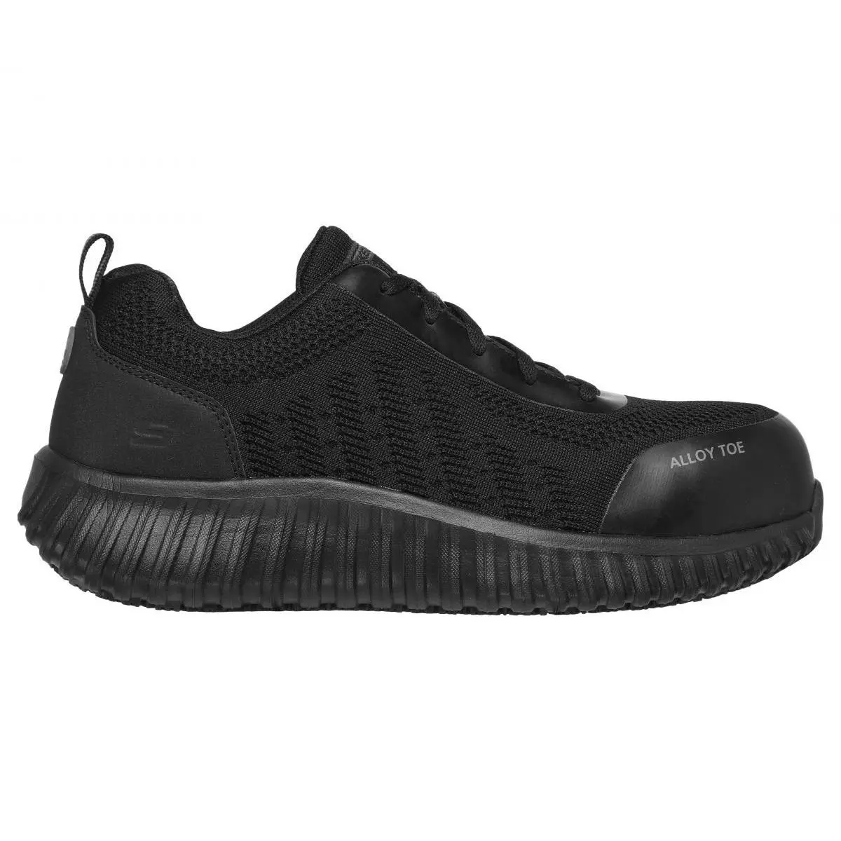 Skechers Work Men`s Work: Cicades - Taolo Alloy Toe Esd Work Shoe Black - 200055
