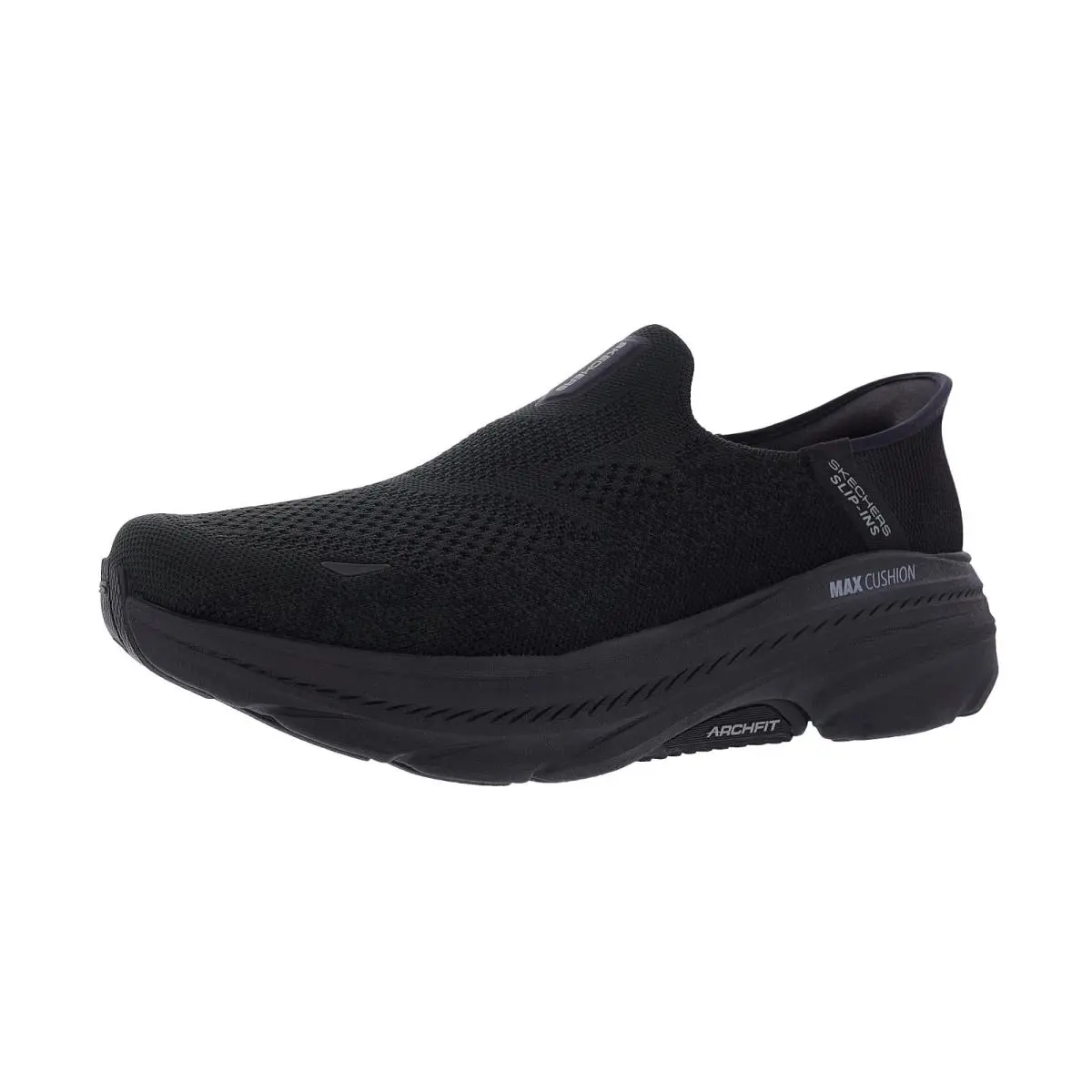 Men`s Max Cushioning Arch Fit 2.0 220565WW/BBK Wide Width Walking Shoes by Skechers