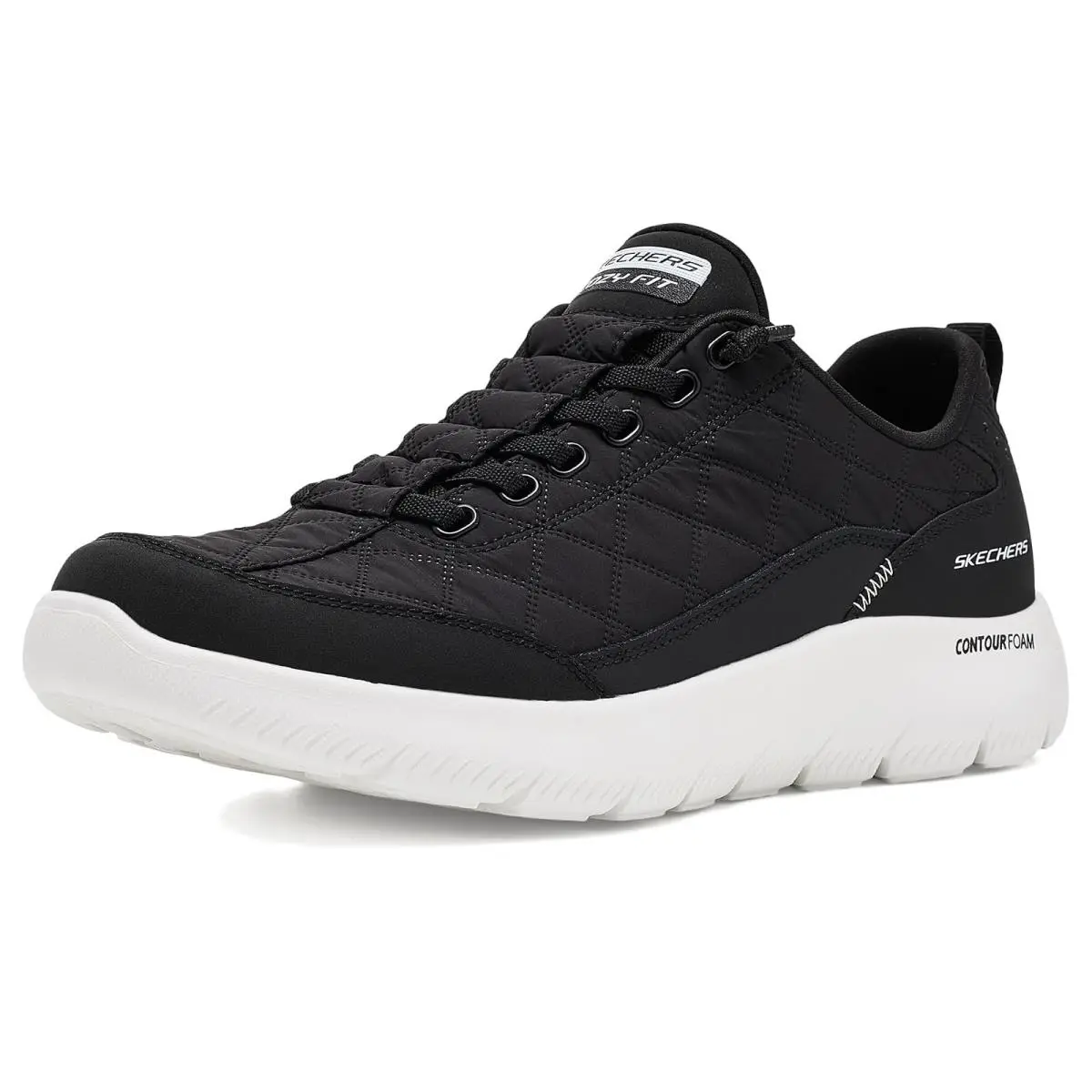 Man`s Sneakers Athletic Shoes Skechers Summits Contour Foam Cozy Fit
