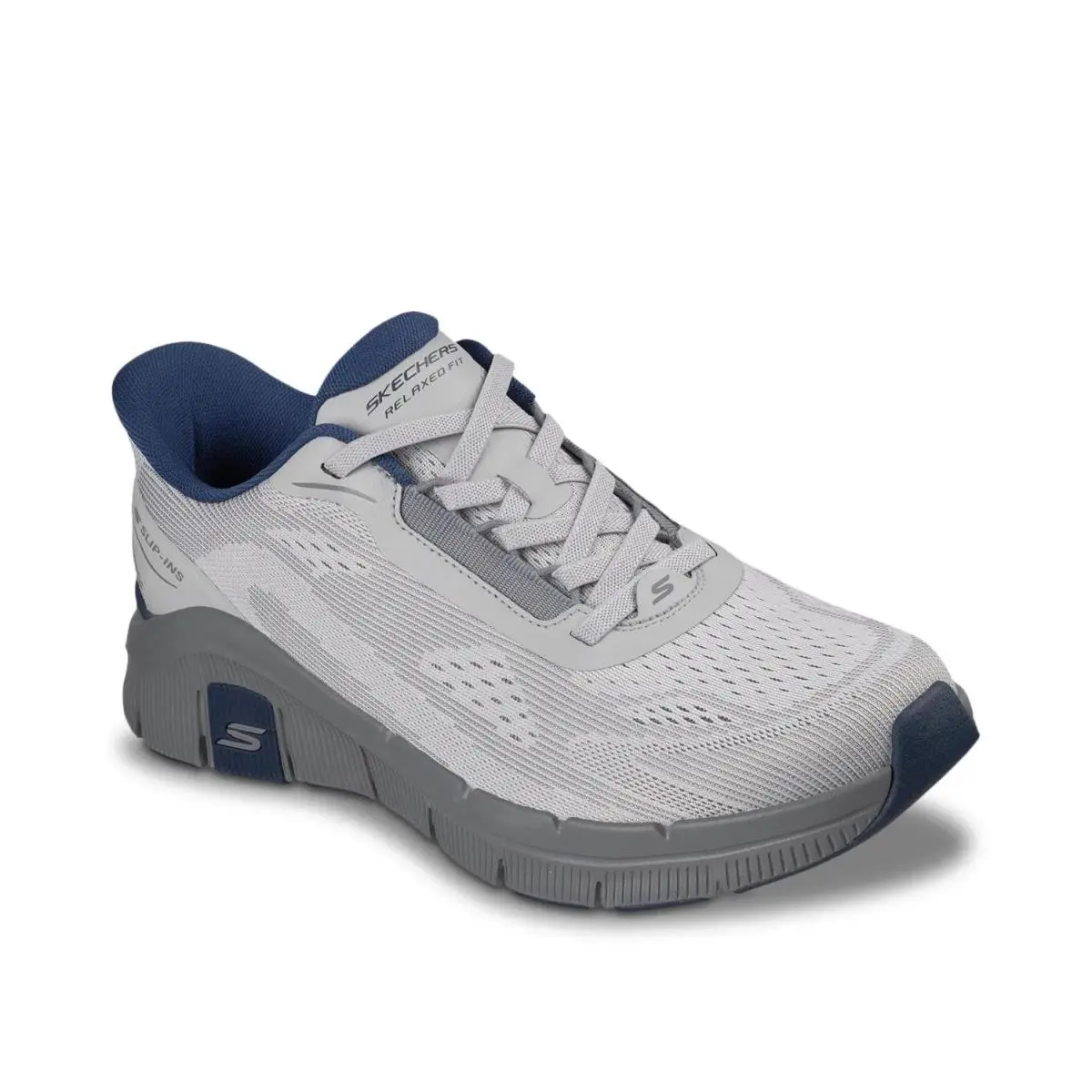 Man`s Athleisure  Hands Grey/Blue by Skechers