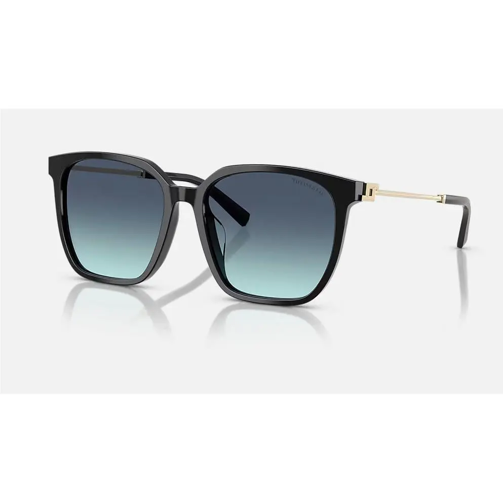 Tiffany TF4244D 80019S Black Azure Gradient Women`s 56 mm Sunglasses by Tiffany & Co.