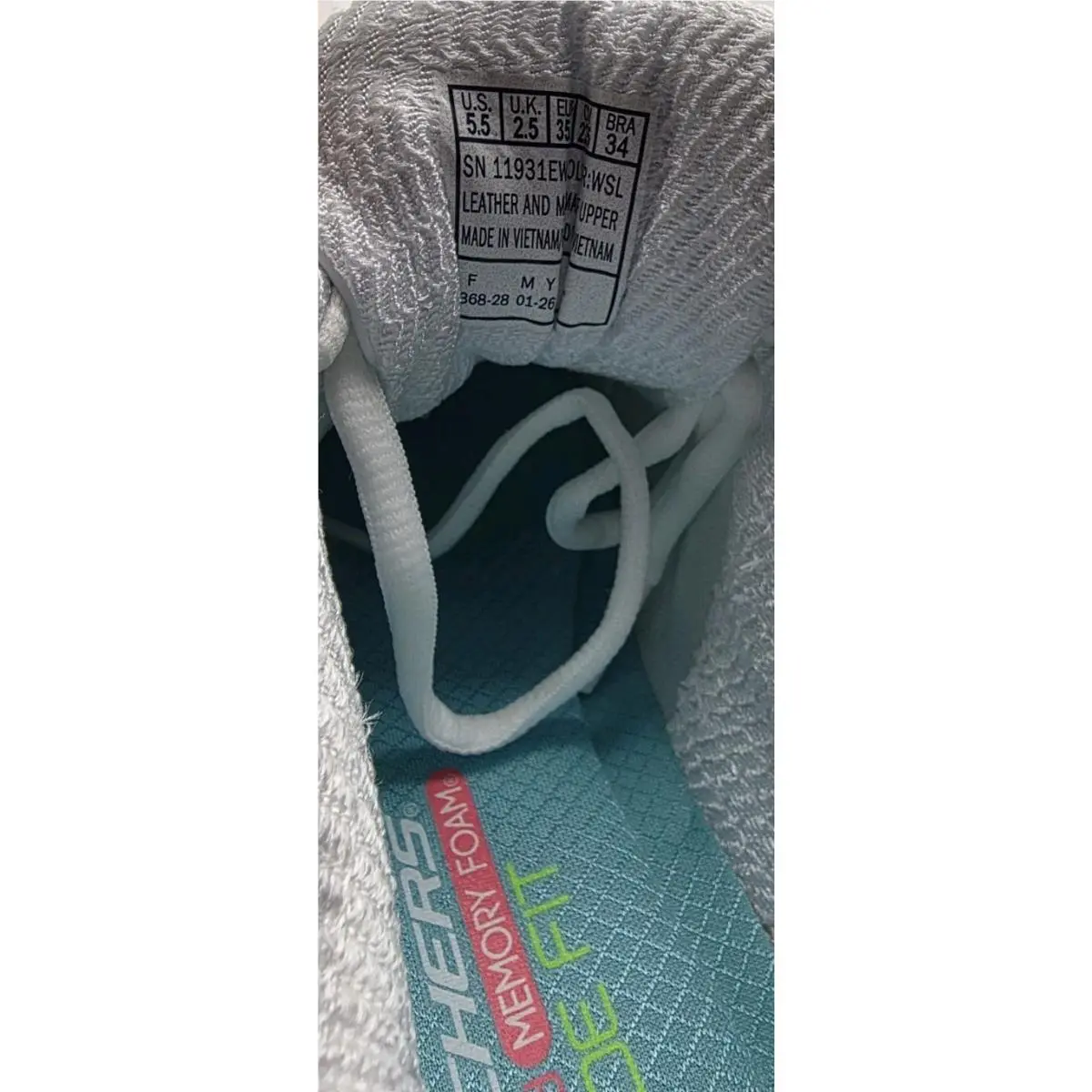 Skechers shoes - Skechers D`Lites Fresh Start - Fresh Start - DLites - Silver 6