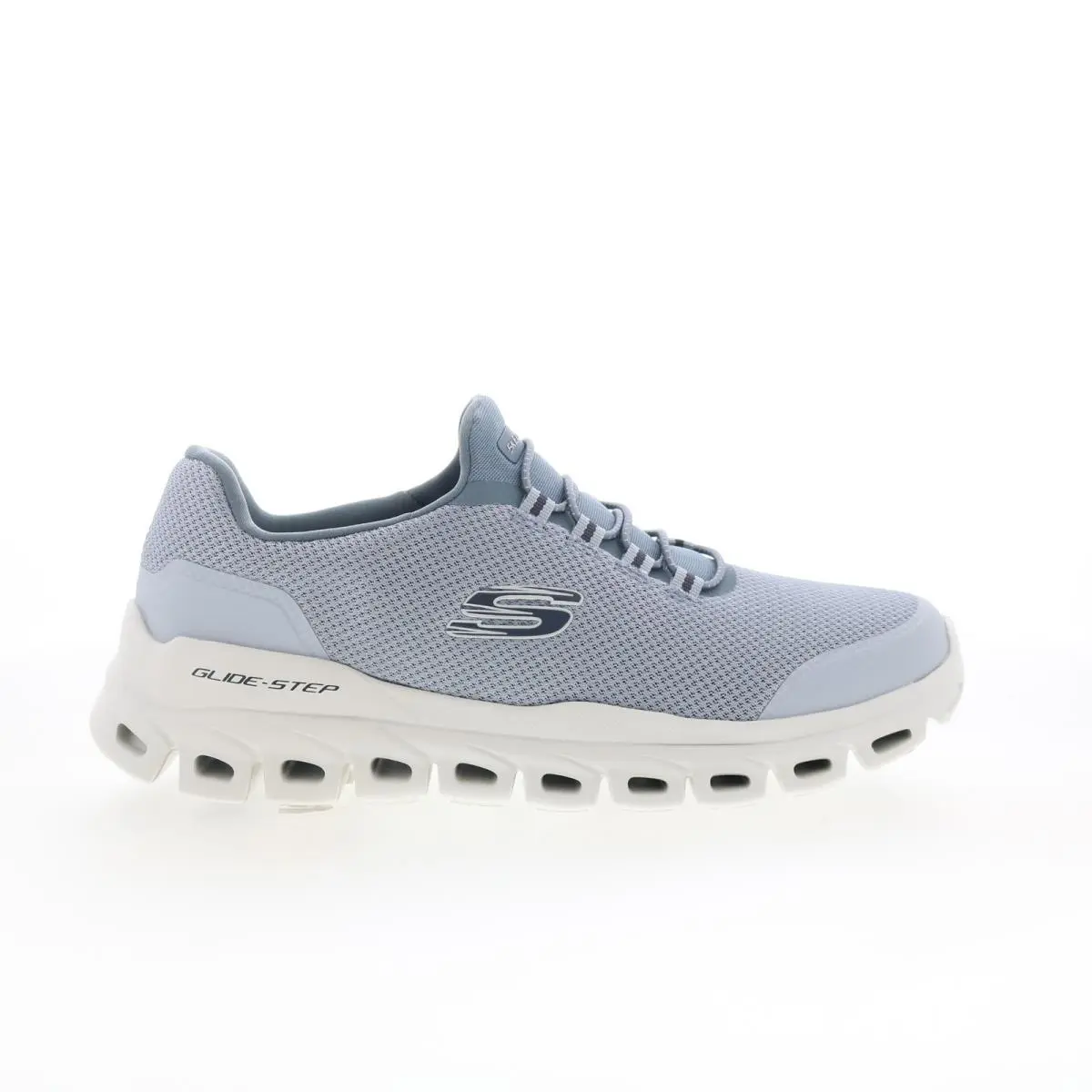 Skechers Glide-step - Noltek Mens Gray Wide Lifestyle Sneakers Shoes 9