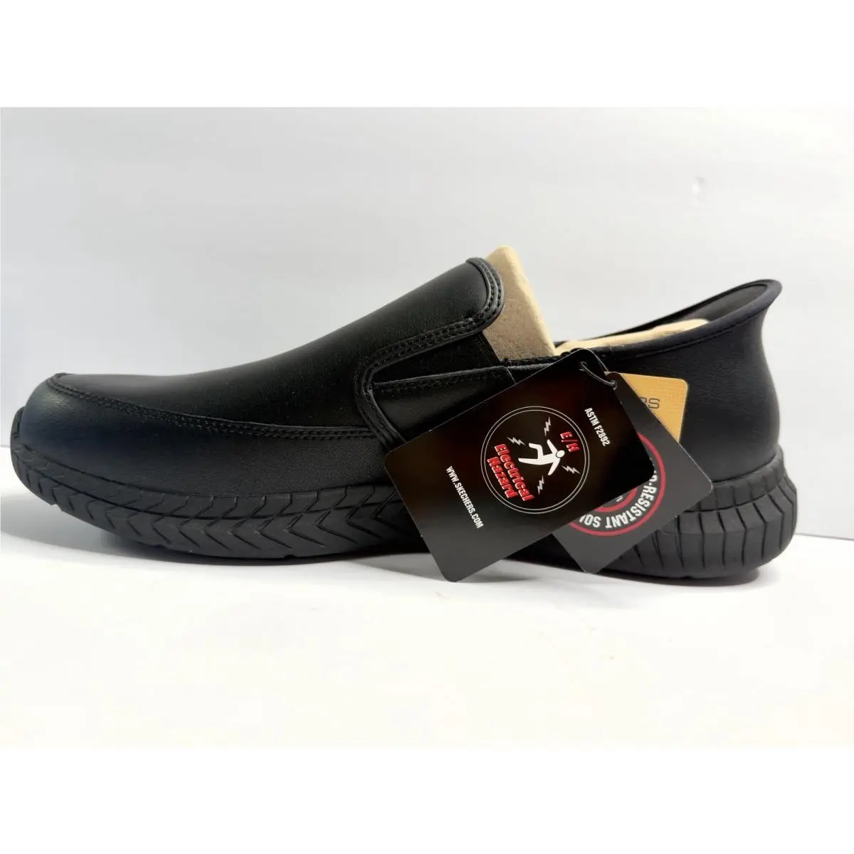 Skechers shoes - skecher work footwear hands free slip-on - Black 0