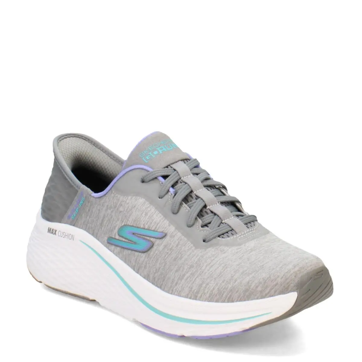 Women`s Skechers Slip-ins: Max Cushioning Elite - Prevail Sneaker 129616-GYBL G