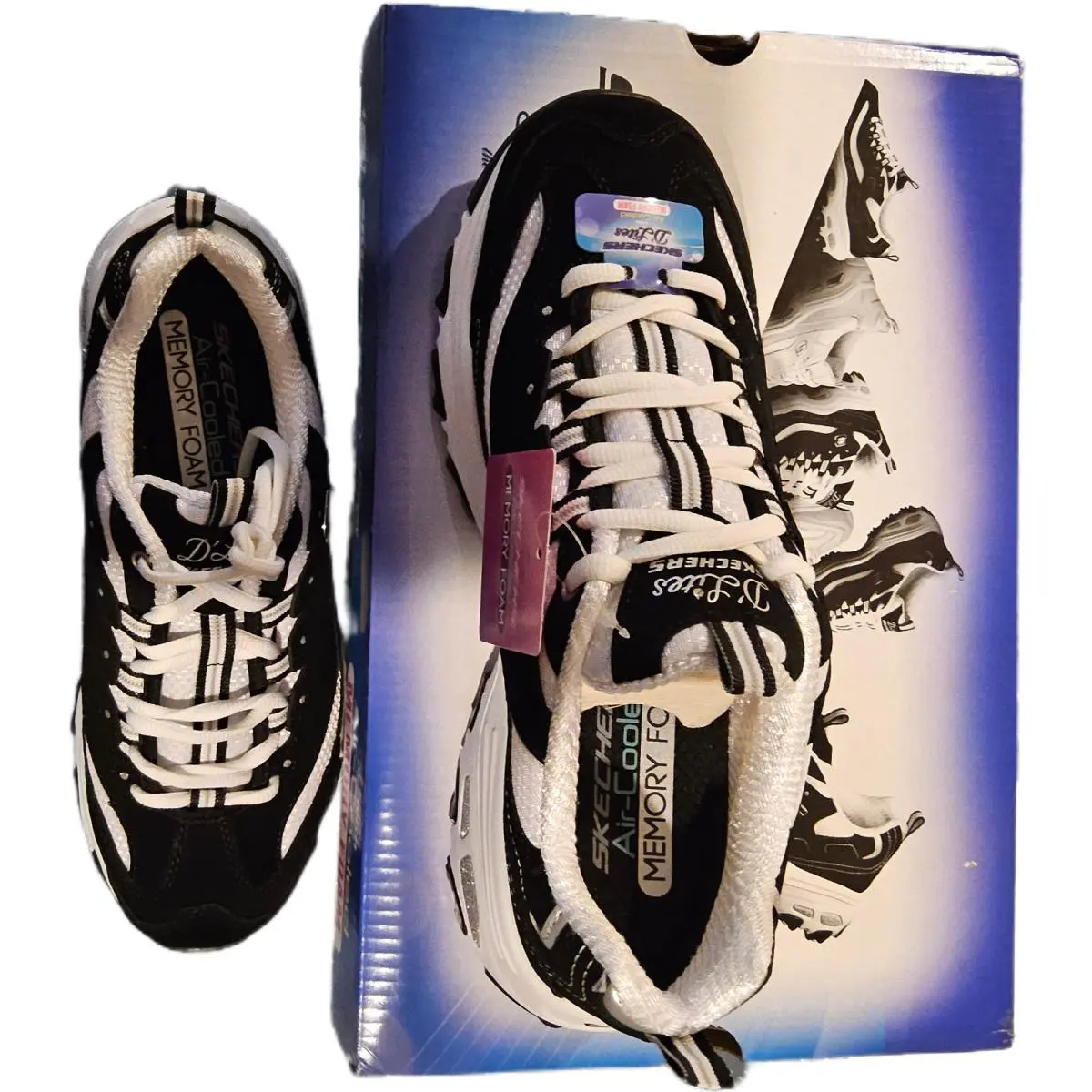 Skechers shoes - SKECHERS D`Lites - Black 3