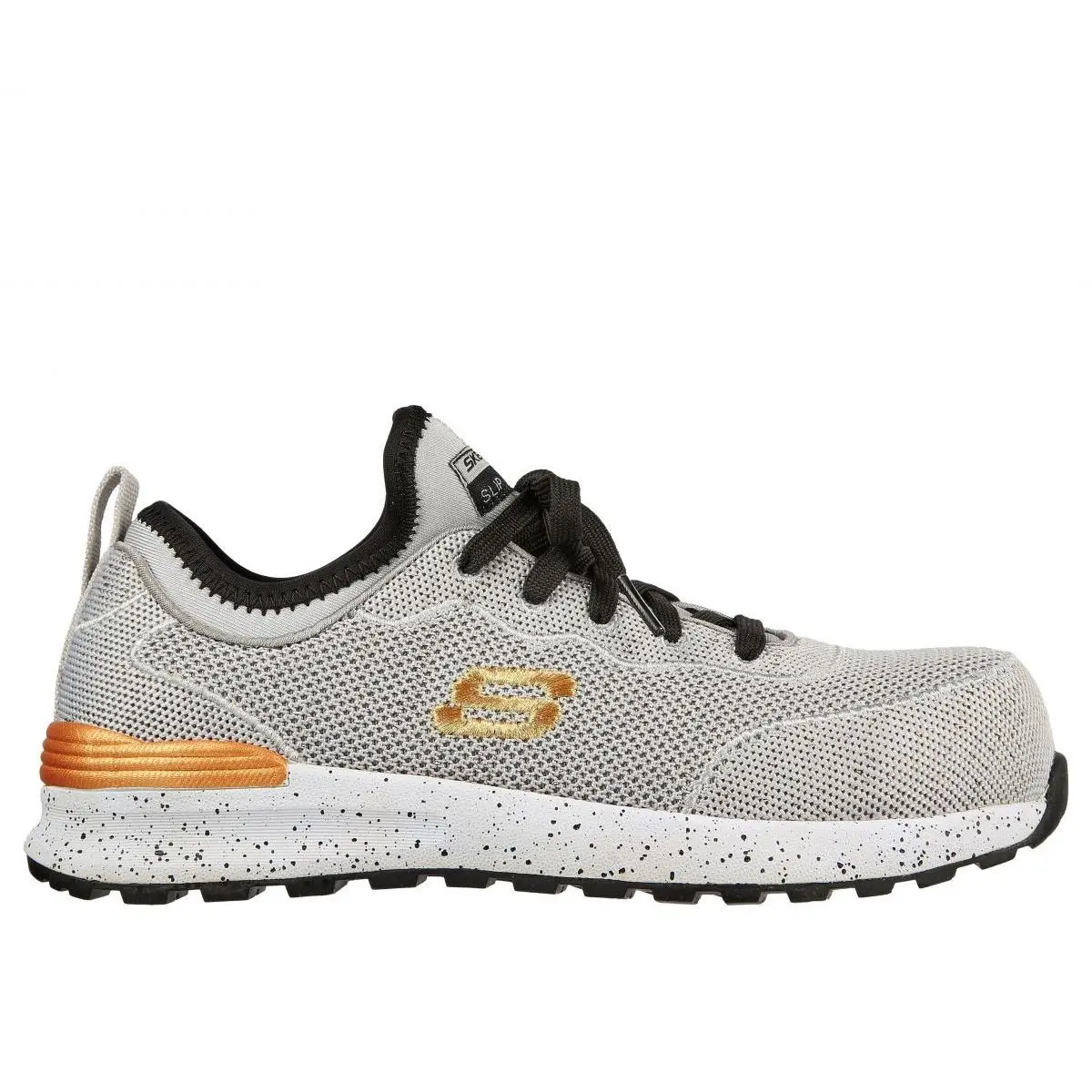 Skechers Work Women`s Bulklin - Balran Composite Toe Work Shoe Gray/black - 1080