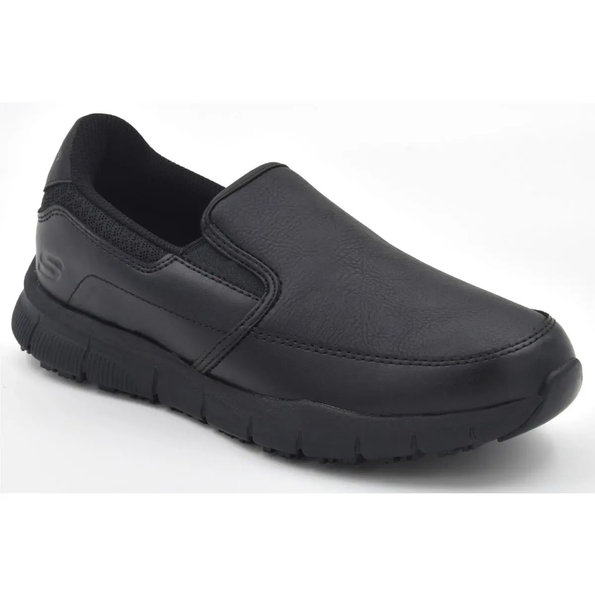 Skechers Nampa Annod Slip Resistant Work Shoe Style 77236 Blk Women`s Size 5.5
