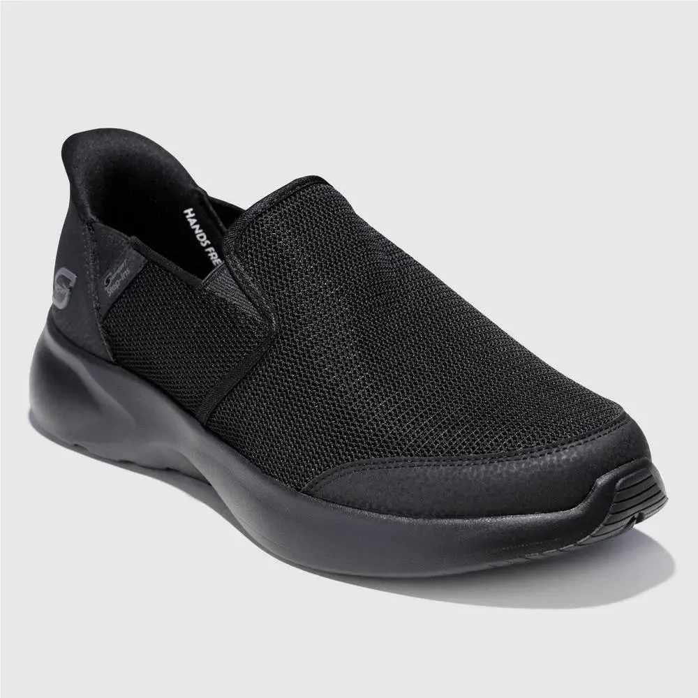 S Sport By Skechers Mens Presley Black Slip On Sneakers Size 10 Hands Free