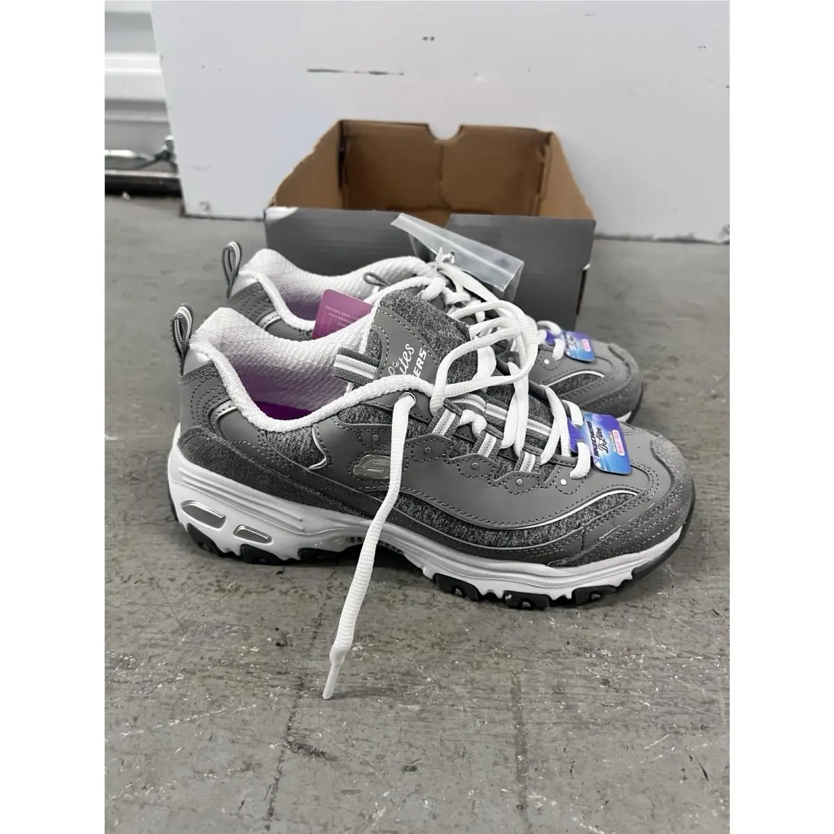 Skechers shoes - SKECHERS D`Lites - 11936/GYW - White (UPC: 889110355619) 5
