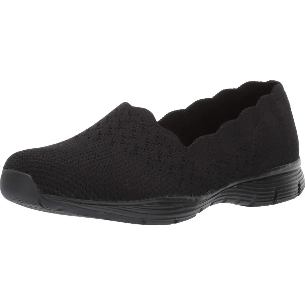 Skechers Womens Casual Loafers-shoes Black 9.5 US 9.5