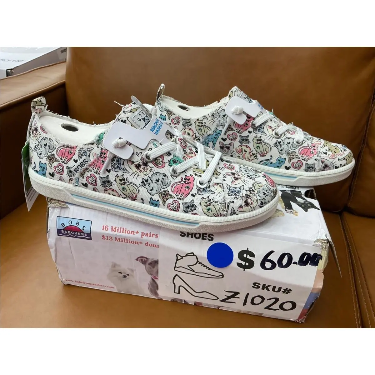 Skechers shoes - BOBS B Cute 2.0 Kitten Around - Multicolor 5
