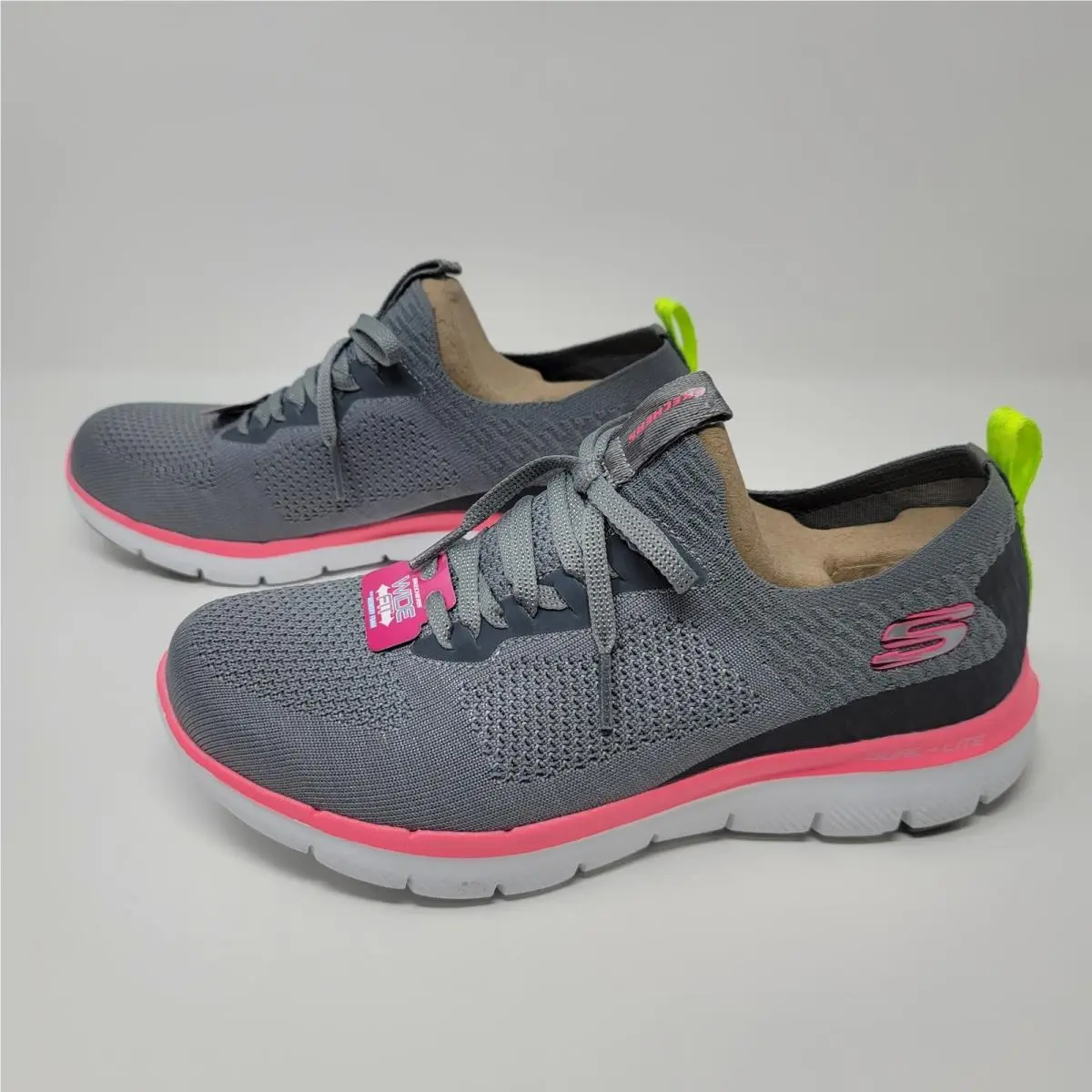Skechers shoes - Skechers Flex Appeal 2.0 - Flex Appeal - 12885W/CCHP - Gray 2