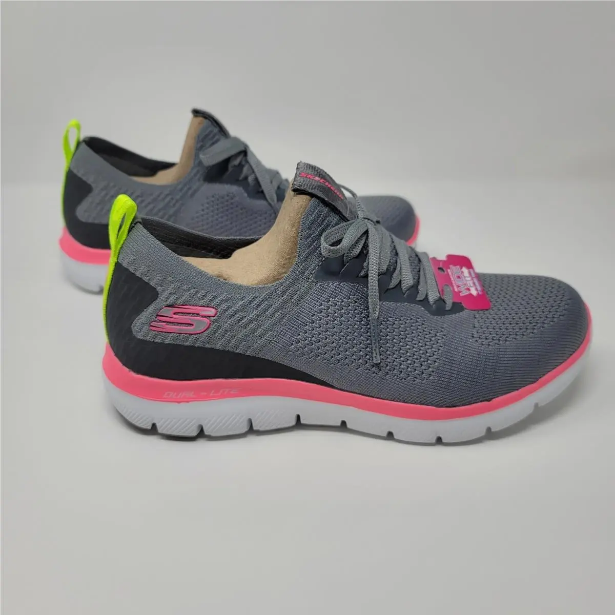 Skechers shoes - Skechers Flex Appeal 2.0 - Flex Appeal - 12885W/CCHP - Gray 4
