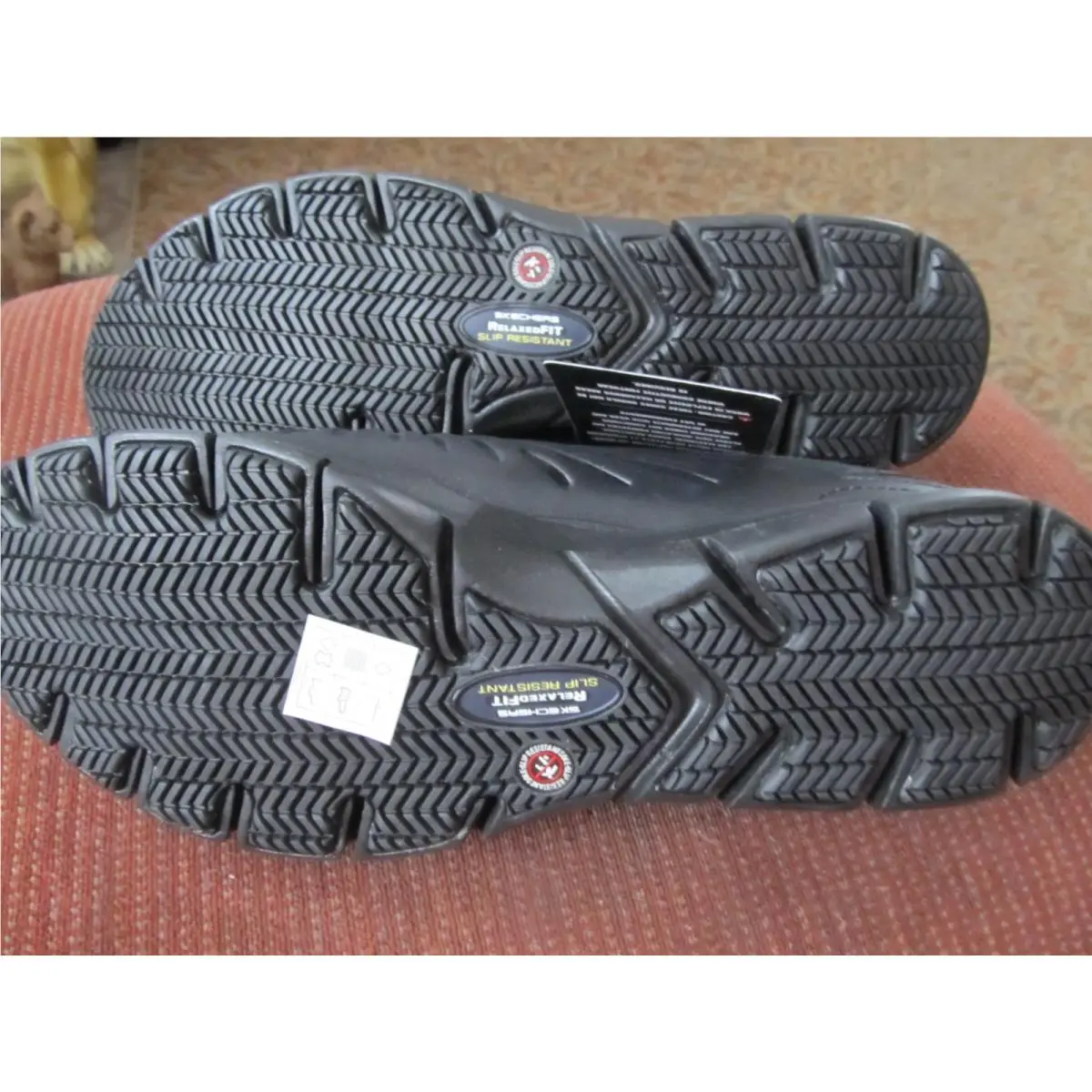 Skechers shoes - Skechers Eldred SR - Eldred - 76551EW-BLK - Black (UPC: 884292006694) 1