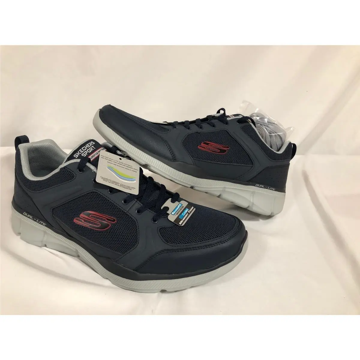 Skechers shoes - Relaxed Fit Equalizer - Relaxed Fit Equalizer - Navy/Grey (UPC: 0193113293879) 8