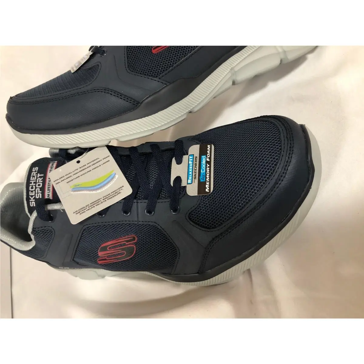 Skechers shoes - Relaxed Fit Equalizer - Relaxed Fit Equalizer - Navy/Grey (UPC: 0193113293879) 10