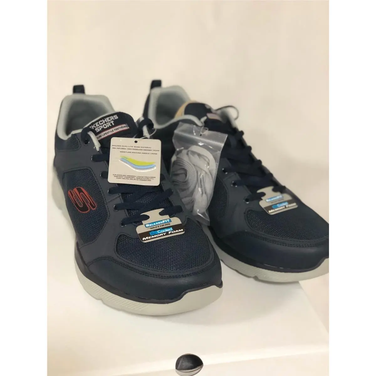 Skechers shoes - Relaxed Fit Equalizer - Relaxed Fit Equalizer - Navy/Grey (UPC: 0193113293879) 0