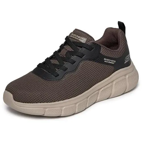 118112 Skechers Bobs Flex Arch Comfort Edge Casual Shoe - 118112-CHOC-14